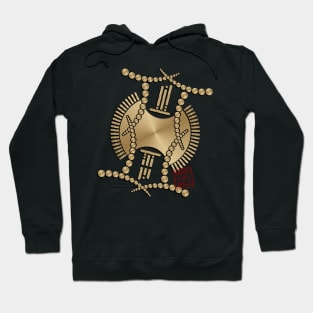 Crop circle 135 Hoodie